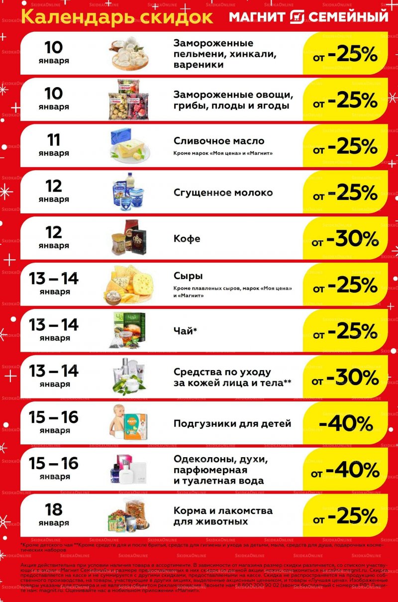 Каталог Магнит Семейный с 8 по 18 января 2022 страница 5