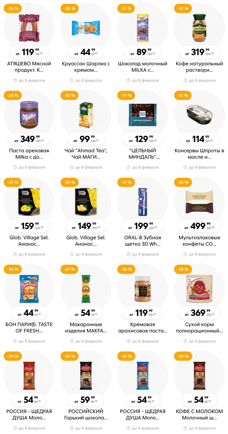 Каталог Пятерочка «Скидки в январе» с 12 января по 8 февраля 2023 года страница 22
