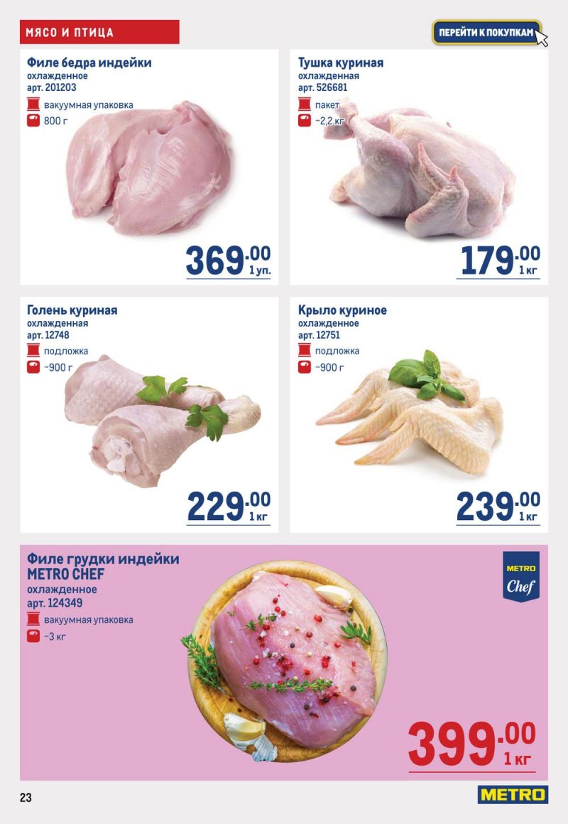 Каталог МЕТРО с 19 января по 1 февраля 2023 года страница 23