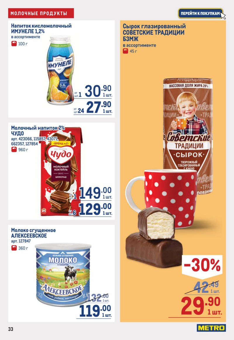 Каталог МЕТРО с 19 января по 1 февраля 2023 года страница 33
