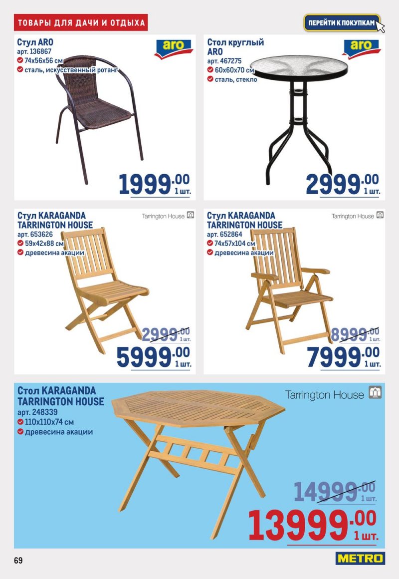 Каталог МЕТРО с 16 по 29 марта 2023 года страница 69