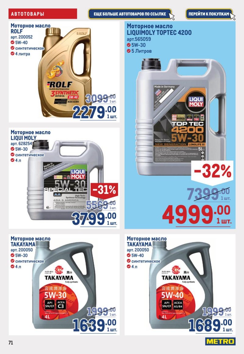 Каталог МЕТРО с 16 по 29 марта 2023 года страница 71