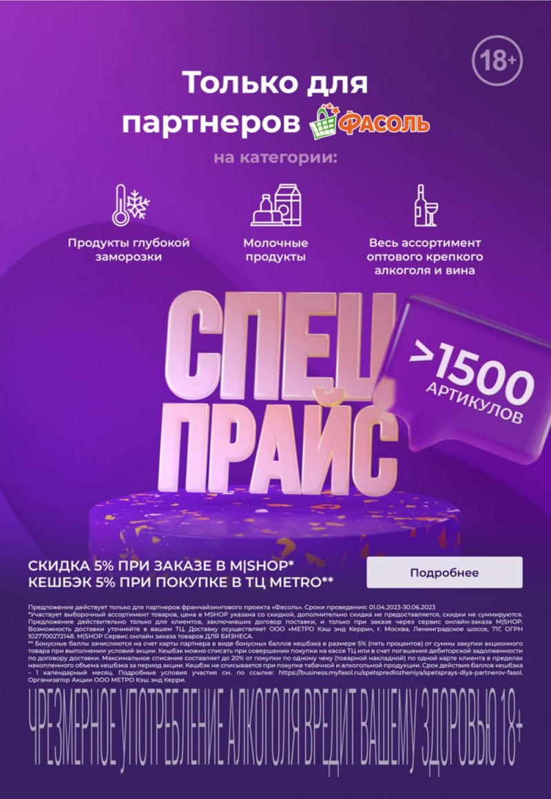 Каталог МЕТРО «Проходим по ценам» с 27 апреля по 24 мая 2023 года страница 7