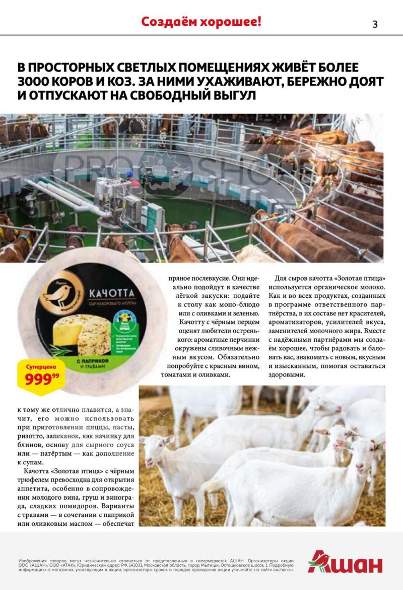 Каталог АШАН «Встречайте фестиваль наших марок» с 24 августа по 6 сентября 2023 года страница 3
