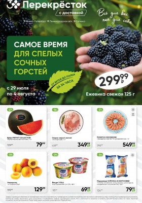 Каталог Перекресток с 29 июля по 4 августа 2025 года — Санкт-Петербург