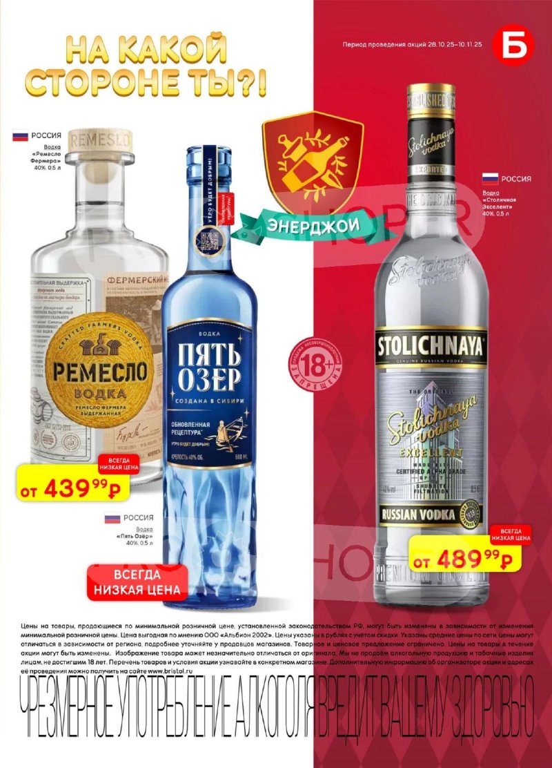 Каталог Бристоль с 28 октября по 10 ноября 2025 года страница 13
