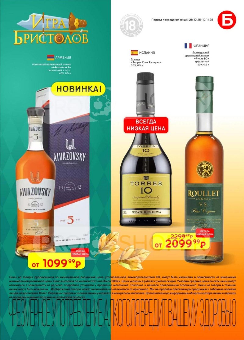 Каталог Бристоль с 28 октября по 10 ноября 2025 года страница 21